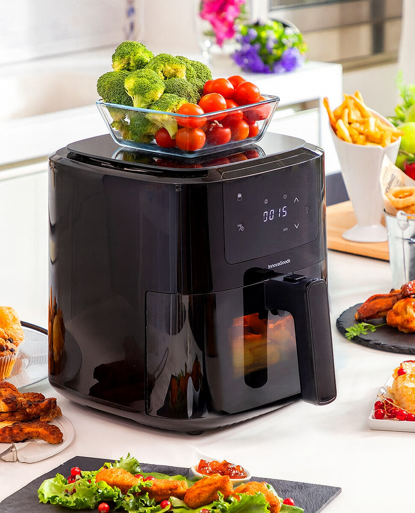 Freidora de Aire de 5L con Báscula y Pantalla
