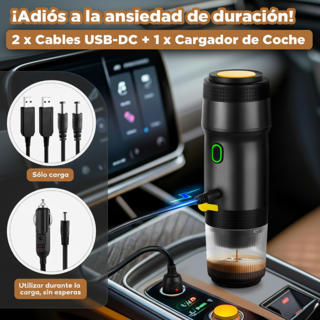Cafetera Portátil 3 en 1