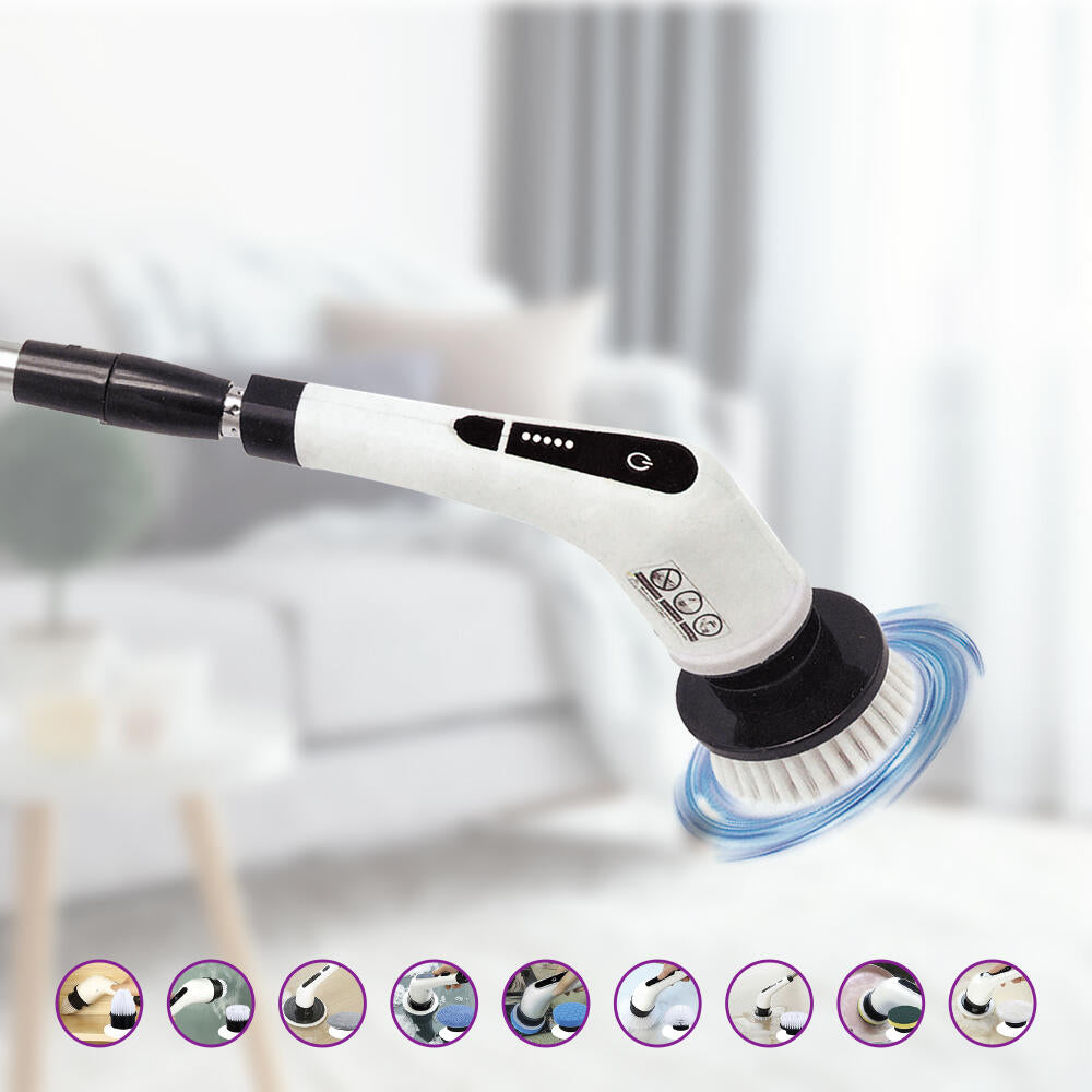 Cepillo de limpieza eléctrico 9 en 1