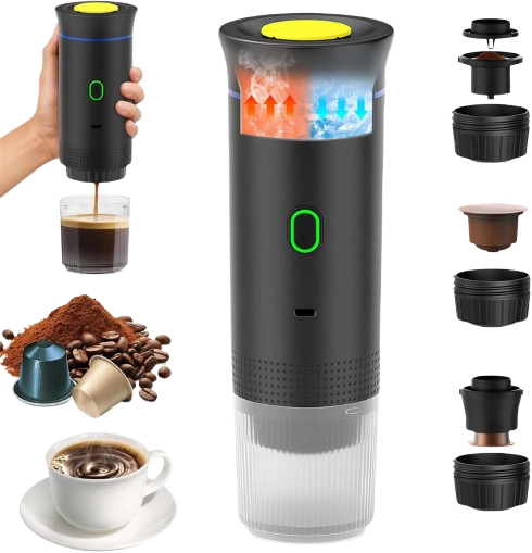 Cafetera Portátil 3 en 1