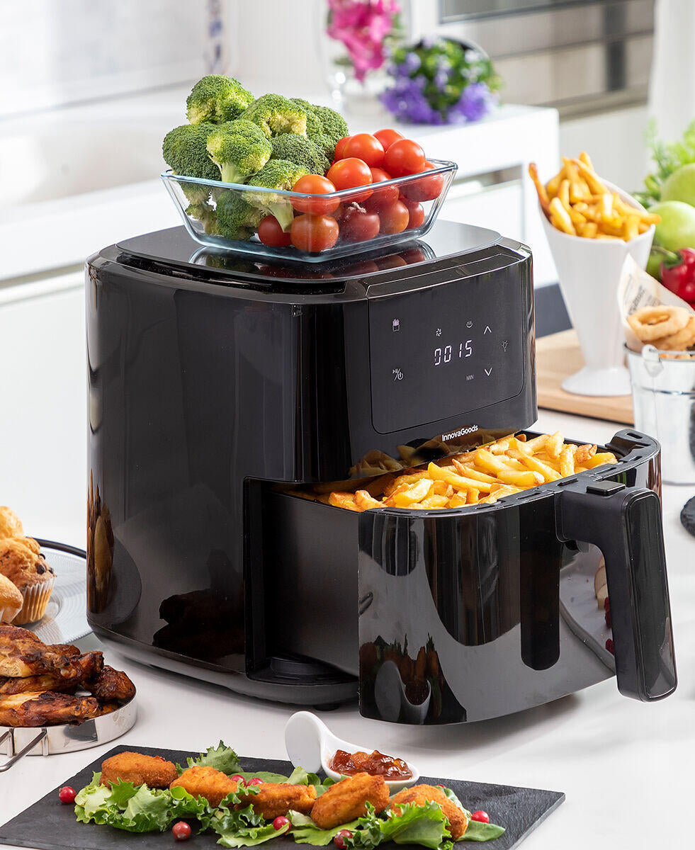 Freidora de Aire de 5L con Báscula y Pantalla